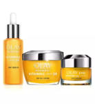Olay Vitamin C + AHA Ultimate Brightening Skincare Set, with Olay Vitamin C + AHA Day Face Moisturis